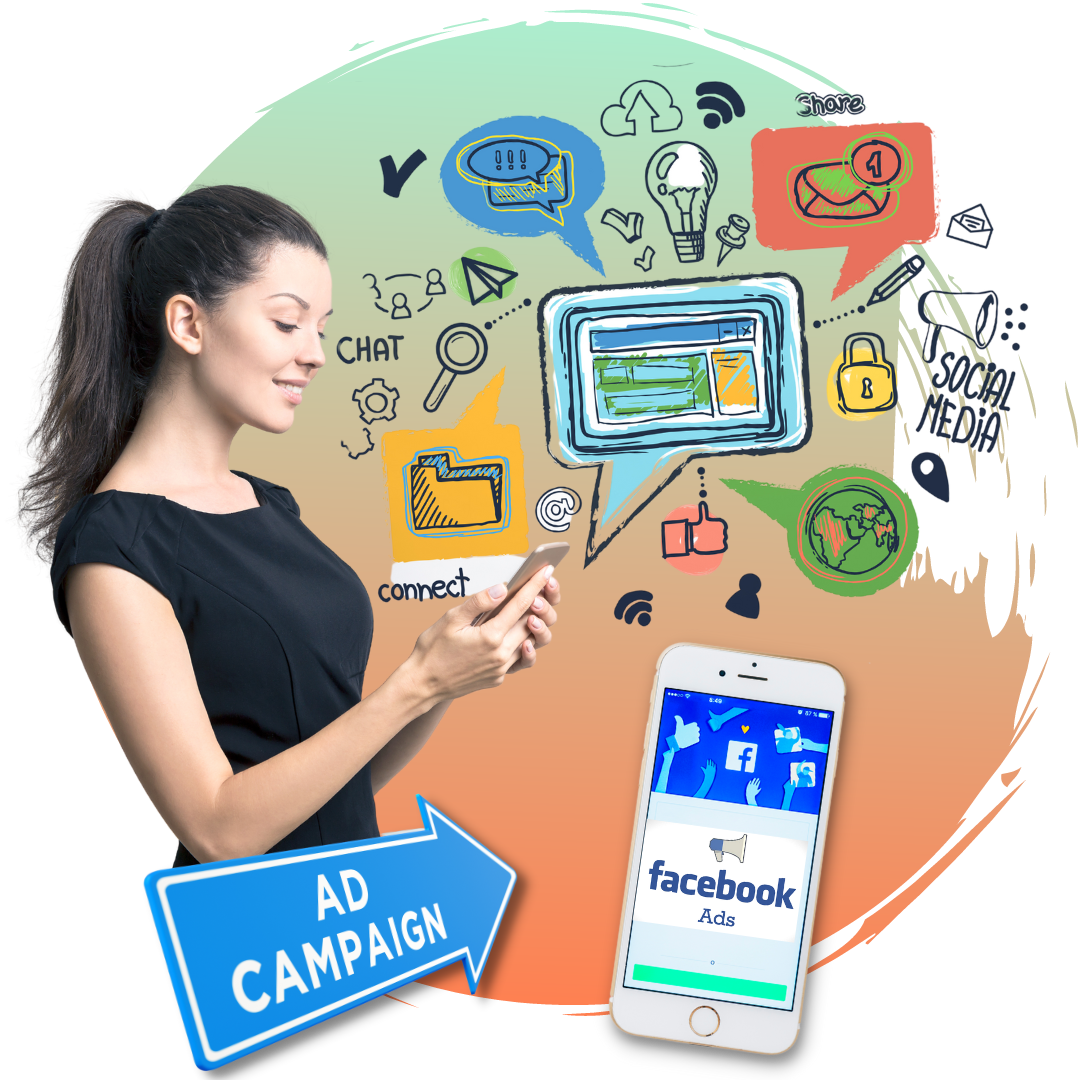 Création de campagnes publicitaire Facebook, Linkedin & Instagram